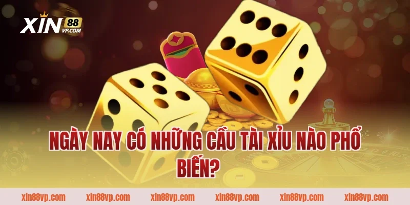 Ngày nay có những cầu tài xỉu nào phổ biến?